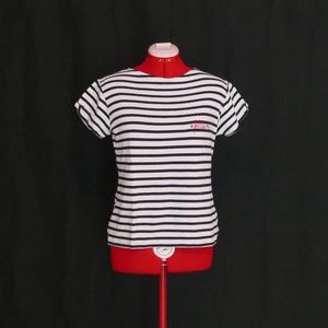 Blue Striped Maison Labriche T-Shirt